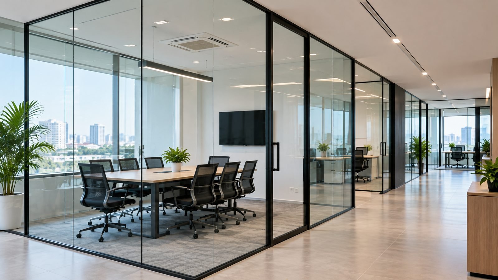 Why Toughened Glass Partitions Are a Smart Choice for Modern Offices
