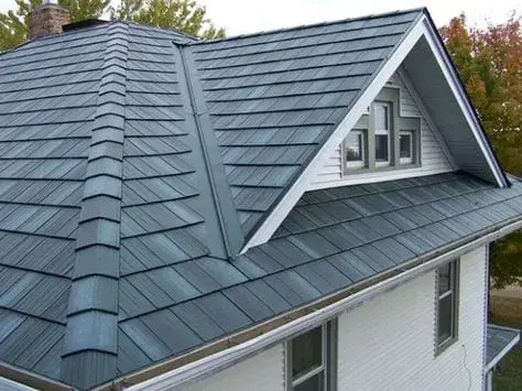 Residential home with a shingle roof